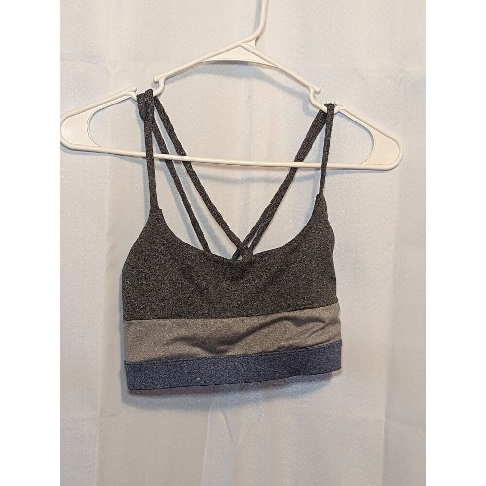 Aero Aeropostale Women's Size Medium Colorblock Strappy Sports Bra